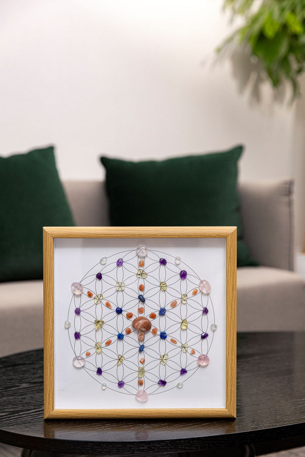 A Flower of Life Layout for Fire Signs in 2025